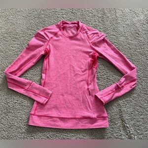 Lululemon Think Fast Long Sleeve Top.